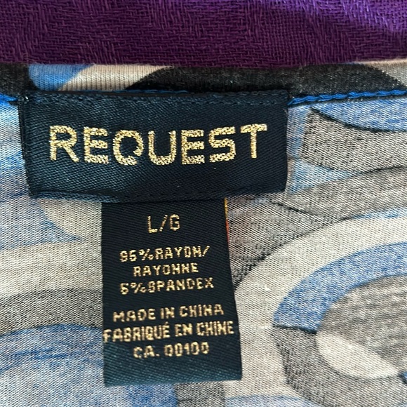 Y2K Print Top - Picture 2 of 2